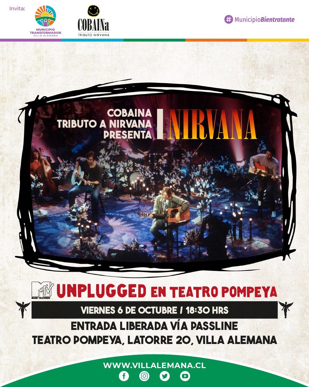 Cobaina: Banda tributo a Nirvana