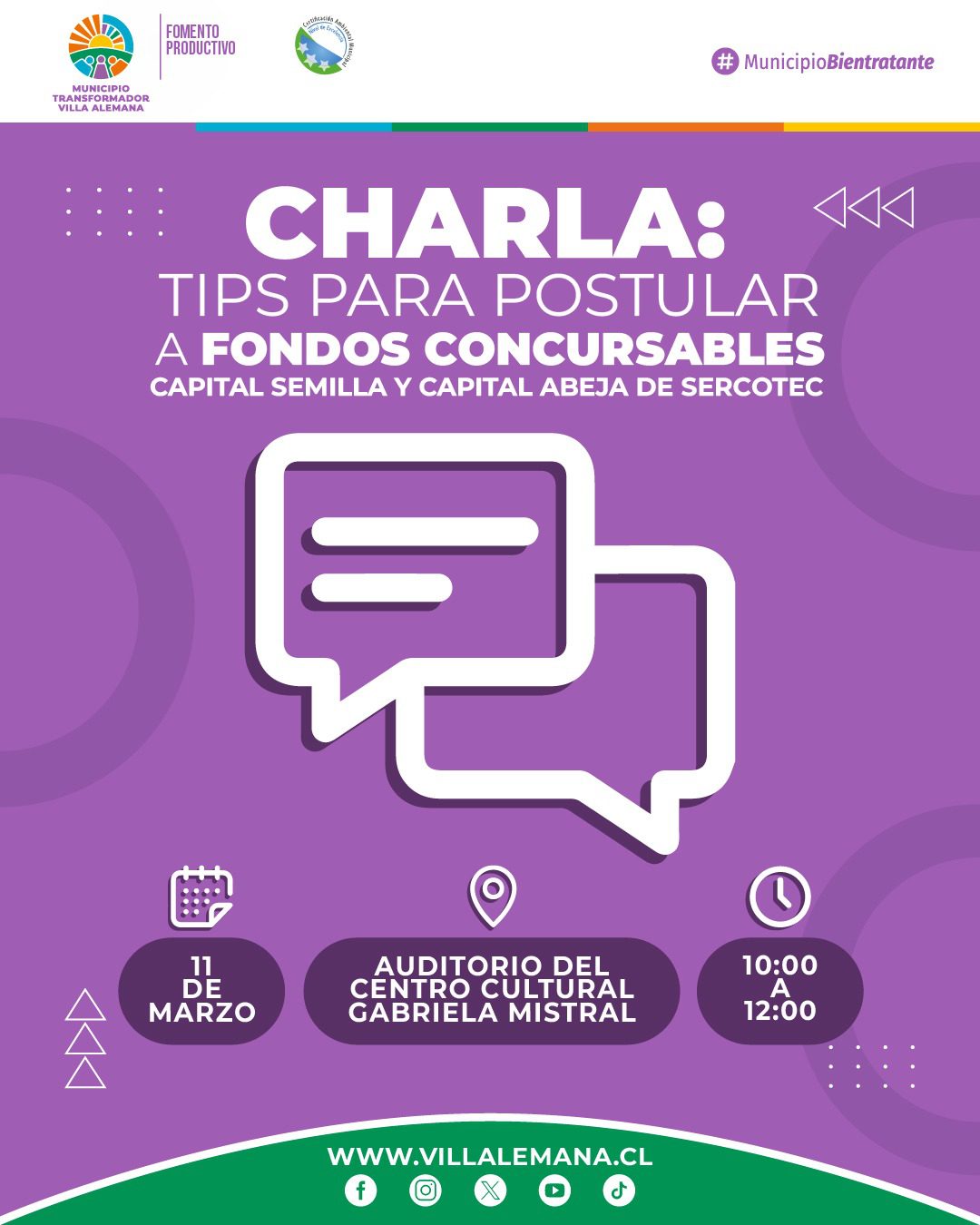 CHARLA – TIPS PARA POSTULAR A FONDOS CONCURSABLES (Capital Semilla – Capital Abeja)